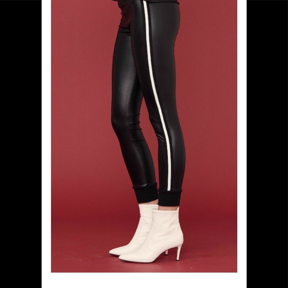 David Lerner Kiely Vegan Leather Leggings